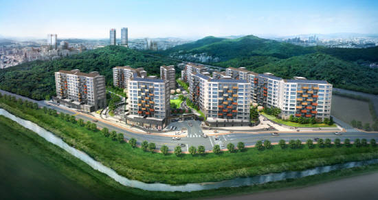 ▲ [서초 엠코타운젠트리스] 조감도