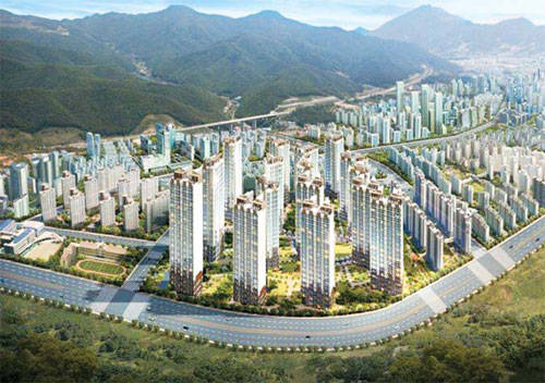 ▲ [정관신도시 이지더원] 3차 조감도