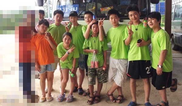▲ 지난 5월 28일, 라오스 정부에 의해 강제북송된 탈북 청소년들의 모습.