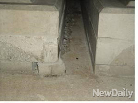 ▲ [PSTS] 시험 부설된 중앙선 망미터널 현장 사진.