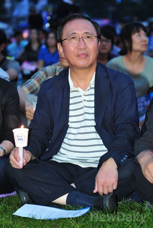 ▲ 진보정의당의 노회찬 대표.ⓒ이종현