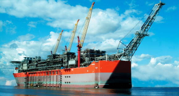 ▲ 200만배럴급 FPSO(해상원유생산저장하역설비).