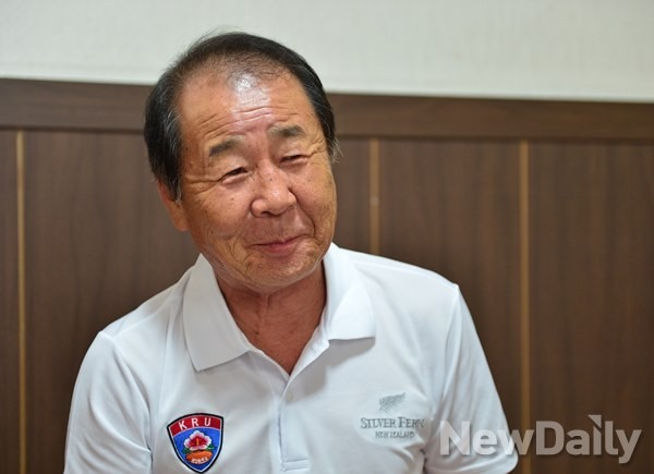 ▲ 대한럭비협회 원종천 부회장ⓒ정상윤