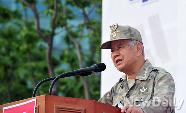 ▲ 민병돈 前 육군사관학교 교장ⓒ이미화