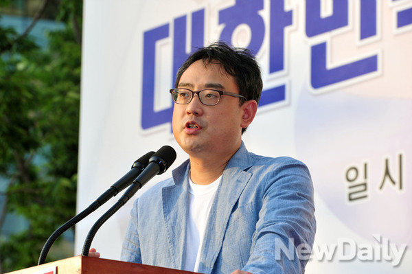▲ 변희재 주간 미디어워치 대표ⓒ이미화