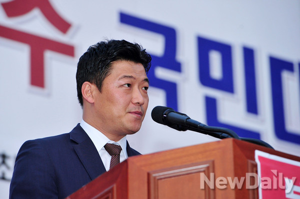 ▲ 신동권 재향군인회 청년부회장ⓒ이미화