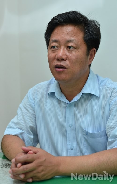 ▲ 강진군청 스포츠산업단 강성운 단장ⓒ정상윤 기자