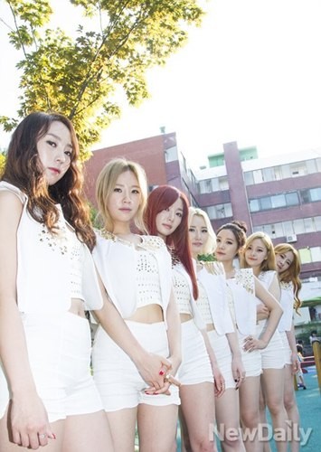 ▲ 수현,지희,수정,선경,서연,규희,비천(앞에서부터)  ⓒ 이미화 기자