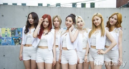 ▲ 수현,수정,지희,서연,선경,규희,비천(좌측에서부터)  ⓒ 이미화 기자