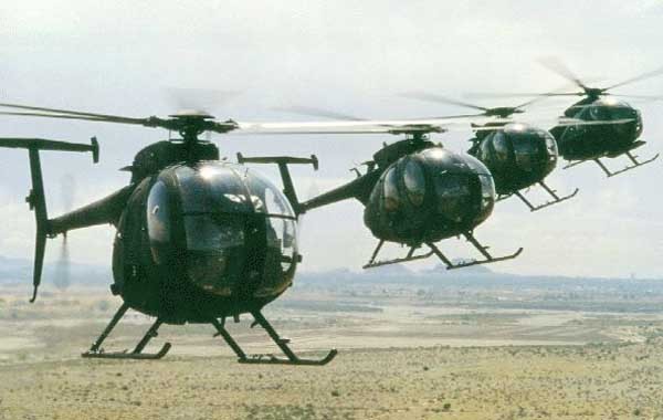 ▲ 북한군이 80년대 독일 무역상을 통해 밀수입한 500MD. 북한군은 특수부대 침투용으로 사용한다.