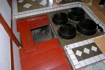 ▲ 북한 가정 부엌 내부 / 뉴포커스DB