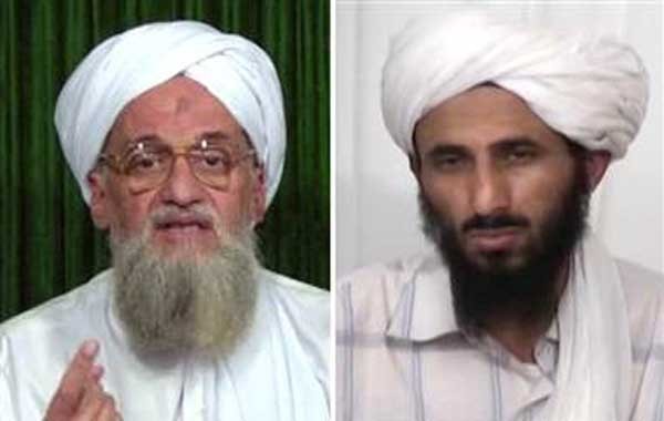 ▲ 알 카에다의 새 리더 아이만 알 자와히리와 AQAP 리더 나시르 알 우하이시의 모습. [사진: 美NBC 뉴스 캡쳐]