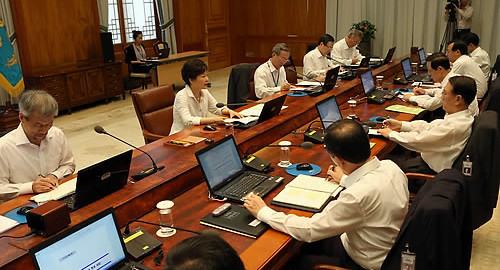 ▲ ▲청와대 수석 비서관 회의 ⓒ연합뉴스