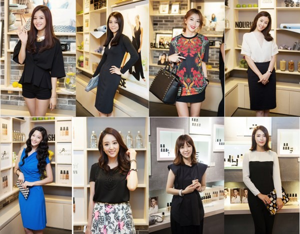 ▲ 바비 브라운 행사에 참석한 연예인들 ⓒ바비 브라운