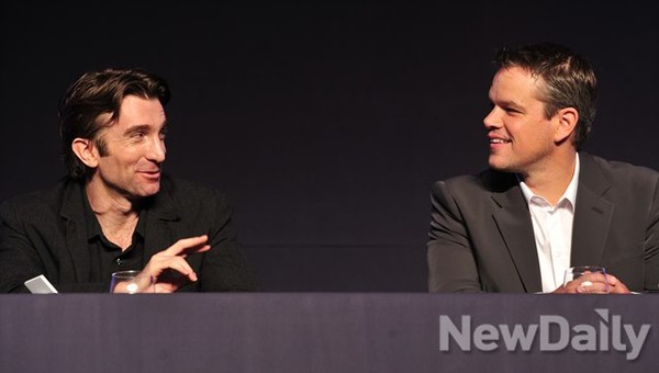 ▲ 샬토 코플리, 맷 데이먼  ⓒ 이미화 기자