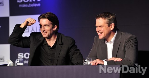 ▲ 샬토 코플리, 맷 데이먼  ⓒ 이미화 기자