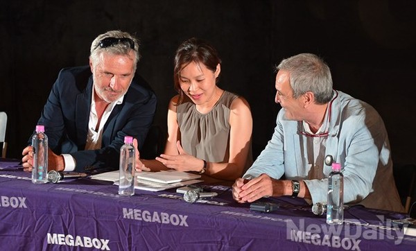 ▲ 설국열차 원작자(좌측부터 장 마르코 로셰트, 뱅자맹 르그랑)  ⓒ 정상윤 기자