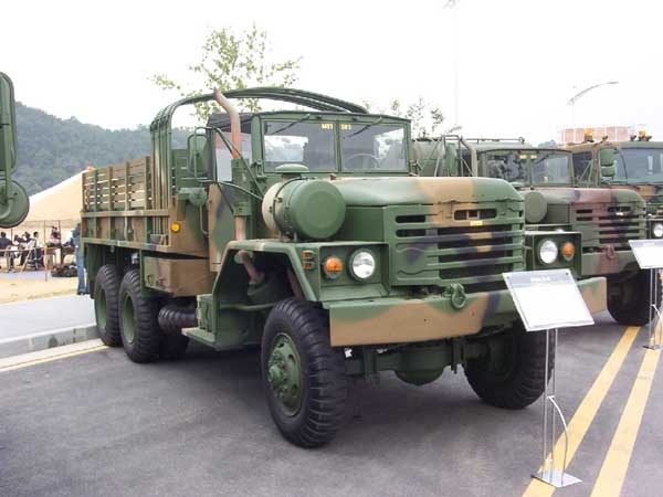 ▲ 육군 탄약운반차량 K711A1.