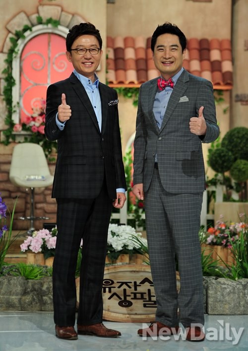 ▲ 손범수, 강용석  ⓒ 이미화 기자