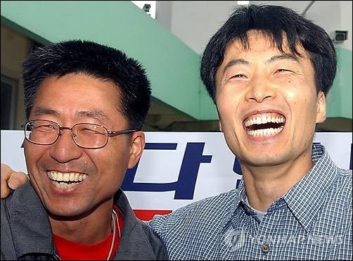 ▲ 민혁당 재건 혐의로 실형을 선고 받은 이석기 통합진보당 의원(왼쪽)과 하영옥 씨 ⓒ 연합뉴스