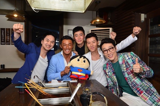 ▲ 좌측부터 장현성, 추성훈, 강봉규PD, 이현우, 이휘재  ⓒ KBS