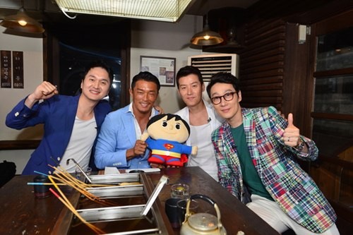 ▲ 좌측부터 장현성, 추성훈, 이현우, 이휘재  ⓒ KBS