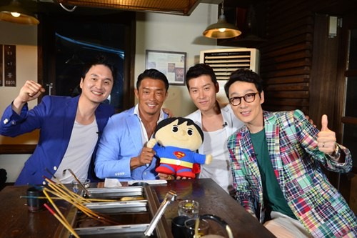 ▲ 좌측부터 장현성, 추성훈, 이현우, 이휘재  ⓒ KBS