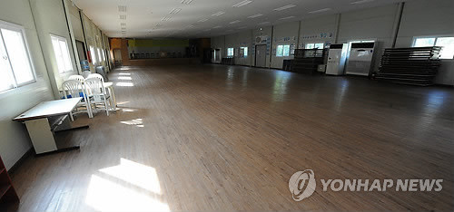 ▲ 국가정보원이 통합진보당 이석기 의원이 주도한 비밀조직 'RO'가 회합 장소로 이용했다고 추정하고 있는 경기도 광주의 한 수련원의 강당.ⓒ연합뉴스