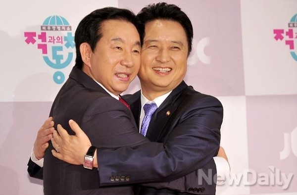 ▲ 김성태, 김영환  ⓒ 이미화 기자