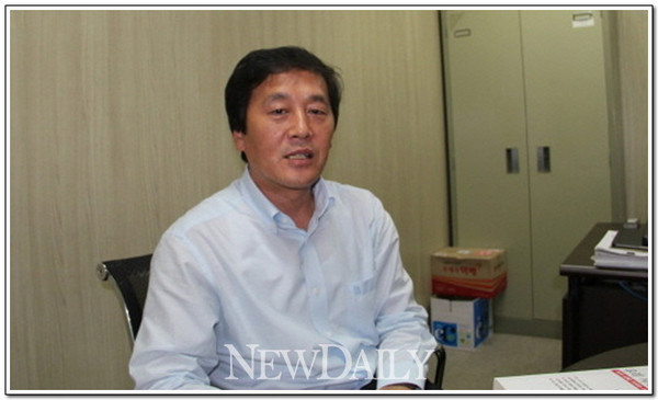 ▲ 자유북한방송 김성민 대표 ⓒ 뉴데일리DB