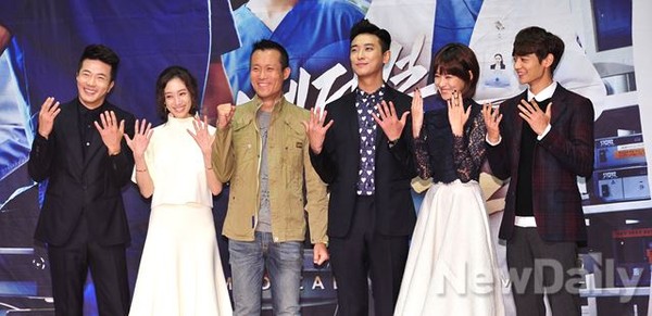 ▲ 권상우, 정려원, 김도훈 PD, 주지훈, 오연서, 민호  ⓒ 이미화 기자