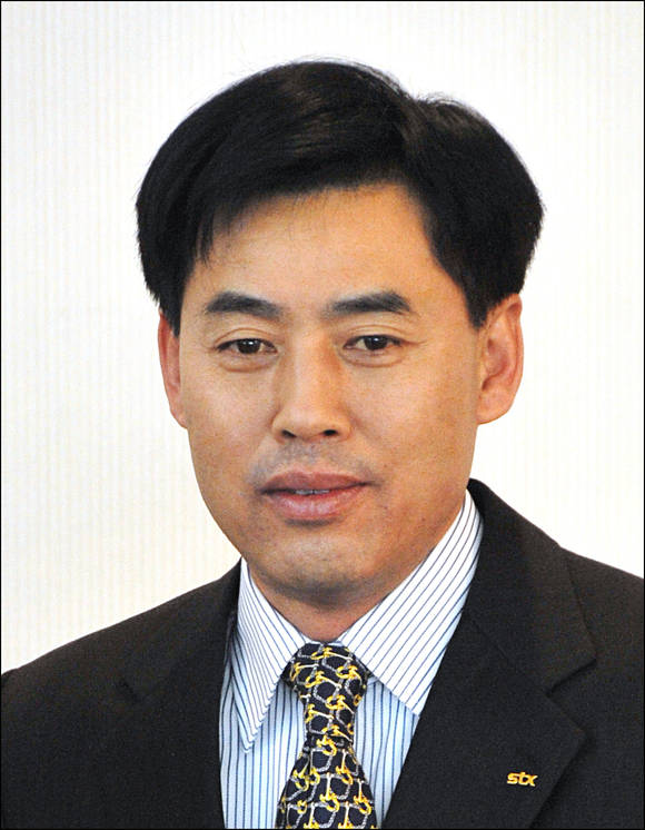 ▲ STX조선해양의 새 선장으로 선임 된 박동혁 부사장 ⓒSTX조선해양
