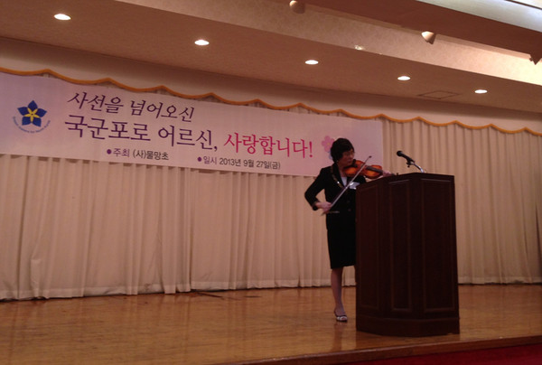 ▲ 탈북자 손명화 탈북민복지연합회장 ⓒ 물망초 제공