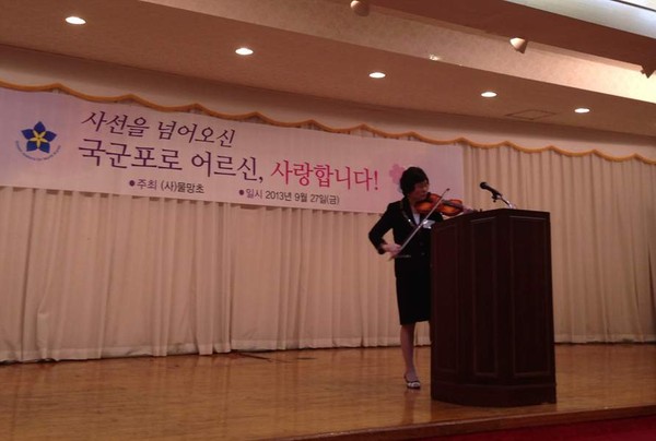 ▲ 탈북민복지연합회 손명화 회장 ⓒ 물망초 제공