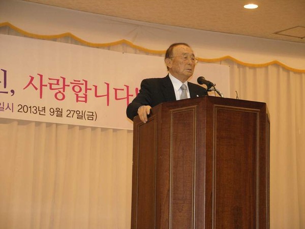 ▲ 재미동포인 정용봉 박사 ⓒ 물망초 제공