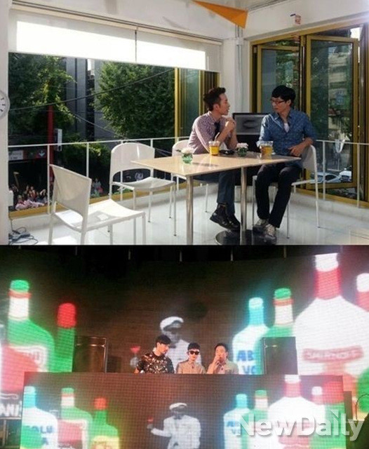 ▲ [무한도전]의 김태호 PD가 자신의 트위터에 올린 [무도가요제] 현장 사진