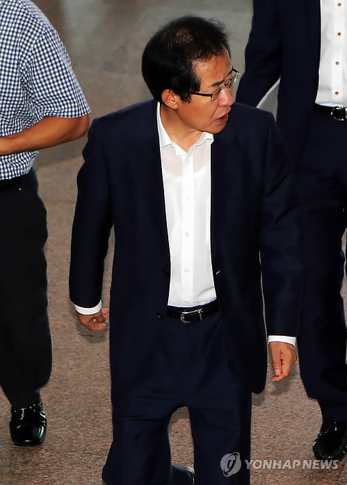 ▲ 당선 후 재산신고 누락으로 과태료 처분을 받은 홍준표 경남지사. ⓒ연합뉴스