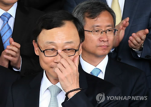 ▲ [혼외아들] 의혹 파문으로 사퇴한 채동욱 전 검찰총장. ⓒ연합뉴스