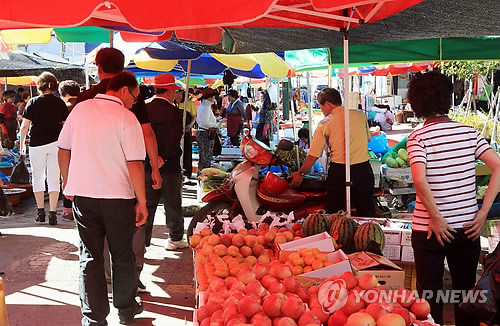 ▲ 전통시장(충남 홍성 전통시장).ⓒ 연합뉴스