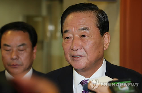 ▲ 10.30 화성갑 보궐선거에 출마한 새누리당 서청원 후보. ⓒ연합뉴스