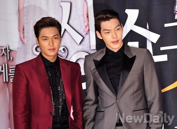 ▲ 이민호, 김우빈  ⓒ 이미화 기자