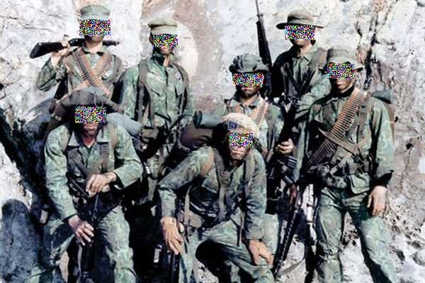 ▲ 국군 정보사 예하 특작부대원들. 벌초계획이 승인되면 이들이 적의 목을 따러 갔을 것이다.