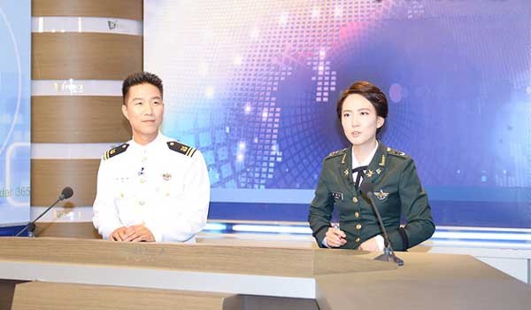 ▲ 국방TV(KFN)의 방송 중 한 장면. [사진: 국방홍보원 블로그. 사진과 기사내용은 직접 관련이 없음]