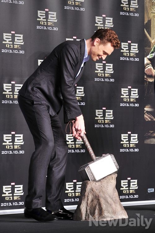 ▲ 톰 히들스턴  ⓒ 이미화 기자