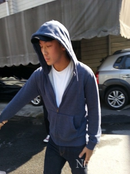 ▲ 선고공판 이후 법정을 빠져나오고 있는 차노아.  ⓒ 조광형 기자