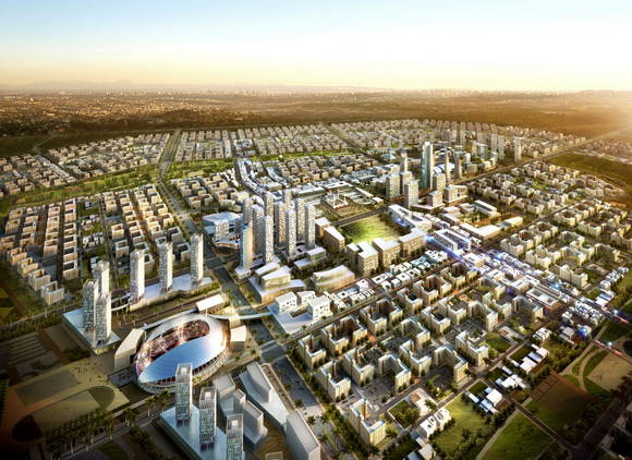 ▲ [이라크 비스마야 신도시] 조감도