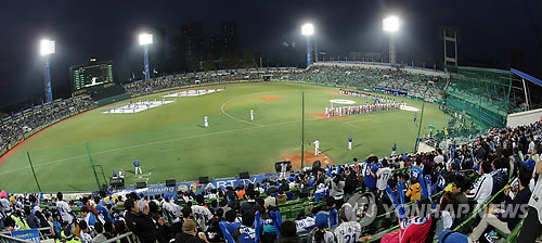 ▲ 지난 24일 한국시리즈 1차전이 열린 대구경기장ⓒ연합뉴스