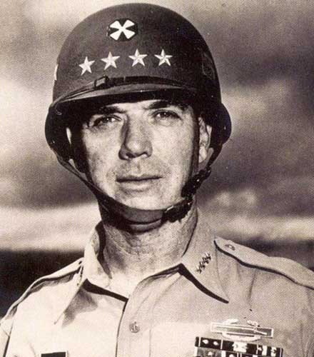 ▲ 제임스 A.밴플리트 대장. 2대 美8군 사령관이었다.