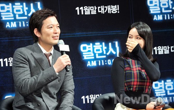 ▲ 정재영, 김옥빈  ⓒ 이미화 기자