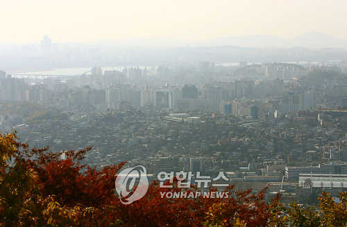 ▲ 최근 서울을 비롯한 수도권의 미세 먼지 농도가 예년의 평균치에 비해 급격히 상승했다ⓒ연합뉴스